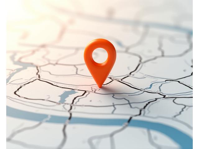 Interaktivní mapa ukazující sídlo Lávového Blogu v Praze